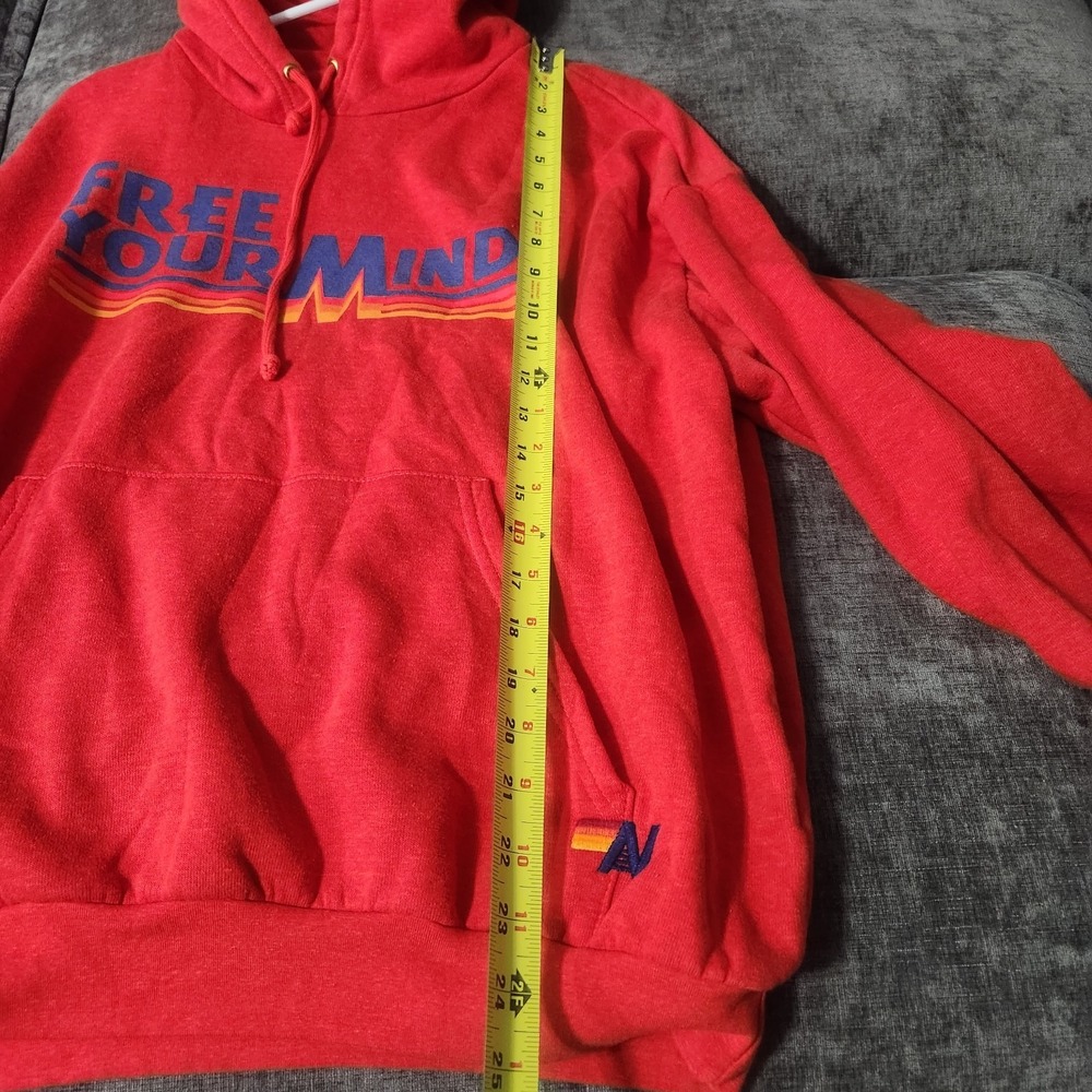 Aviator Nation Aim Youth Mental Health Relaxed Pullover Hoodie Size M - Picture 7 of 8